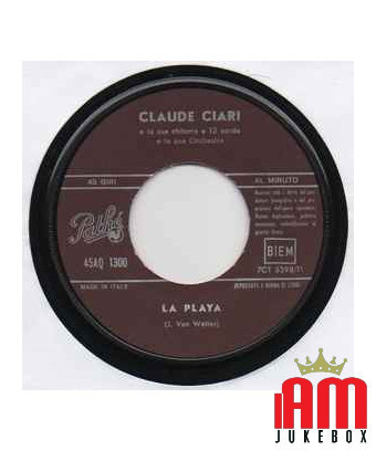 La Playa [Claude Ciari] - Vinyle 7", 45 TR/MIN [product.brand] 1 - Shop I'm Jukebox 