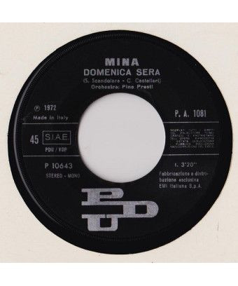 Here I am [Mina (3)] - Vinyl 7", 45 RPM [product.brand] 1 - Shop I'm Jukebox 