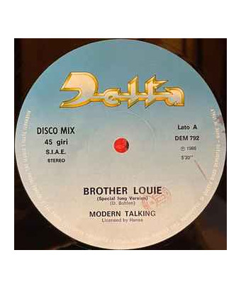 Brother Louie [Modern Talking] - Vinyle 7", 45 tours, Single [product.brand] 1 - Shop I'm Jukebox 