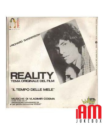 Reality [Richard Sanderson] - Vinyle 7", 45 tours, Single, Stéréo [product.brand] 1 - Shop I'm Jukebox 