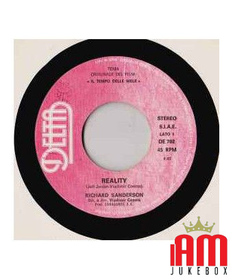 Reality [Richard Sanderson] - Vinyle 7", 45 tours, Single, Stéréo [product.brand] 1 - Shop I'm Jukebox 