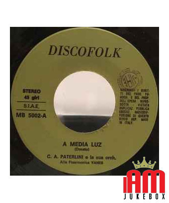 A Media Luz Reginella Campagnola [Carlo Alberto Paterlini E La Sua Orchestra,...] - Vinyl 7", 45 RPM [product.brand] 1 - Shop I'