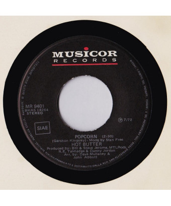 Popcorn [Hot Butter] – Vinyl 7", 45 RPM, Stereo [product.brand] 1 - Shop I'm Jukebox 
