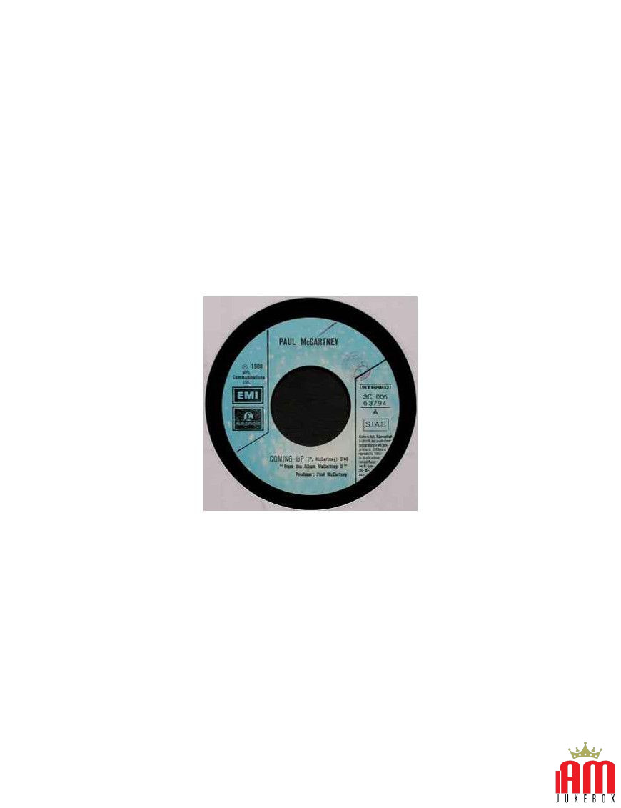 Coming Up [Paul McCartney] - Vinyle 7", 45 tours [product.brand] 1 - Shop I'm Jukebox 