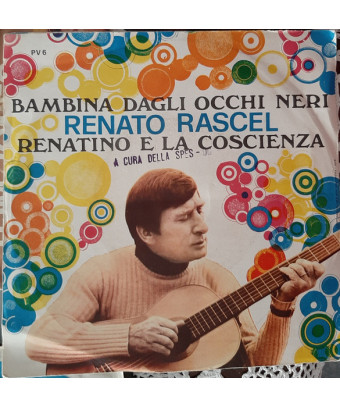 Bambina Dagli Occhi Neri   Renatino E La Coscienza [Renato Rascel] - Vinyl 7", 45 RPM