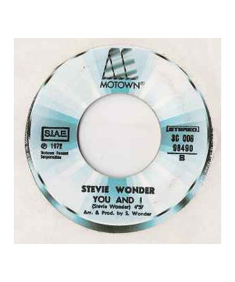 I Wish [Stevie Wonder] - Vinyl 7", 45 RPM, Stereo