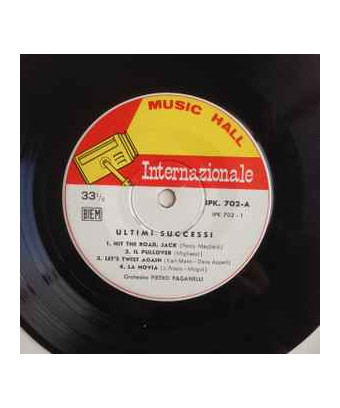 Ultimi Successi [Piero Paganelli Et Son Orchestre] - Vinyl 7", 33 ? RPM, EP
