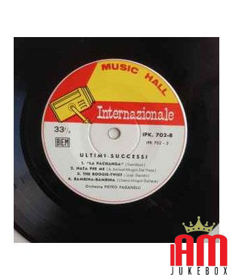 Latest Successes [Piero Paganelli Et Son Orchestre] - Vinyl 7", 33 ? RPM, EP [product.brand] 1 - Shop I'm Jukebox 