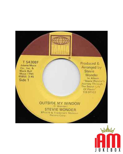 Outside My Window Same Old Story [Stevie Wonder] - Vinyl 7", 45 RPM [product.brand] 1 - Shop I'm Jukebox 