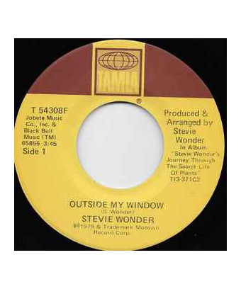 Outside My Window   Same Old Story [Stevie Wonder] - Vinyl 7", 45 RPM