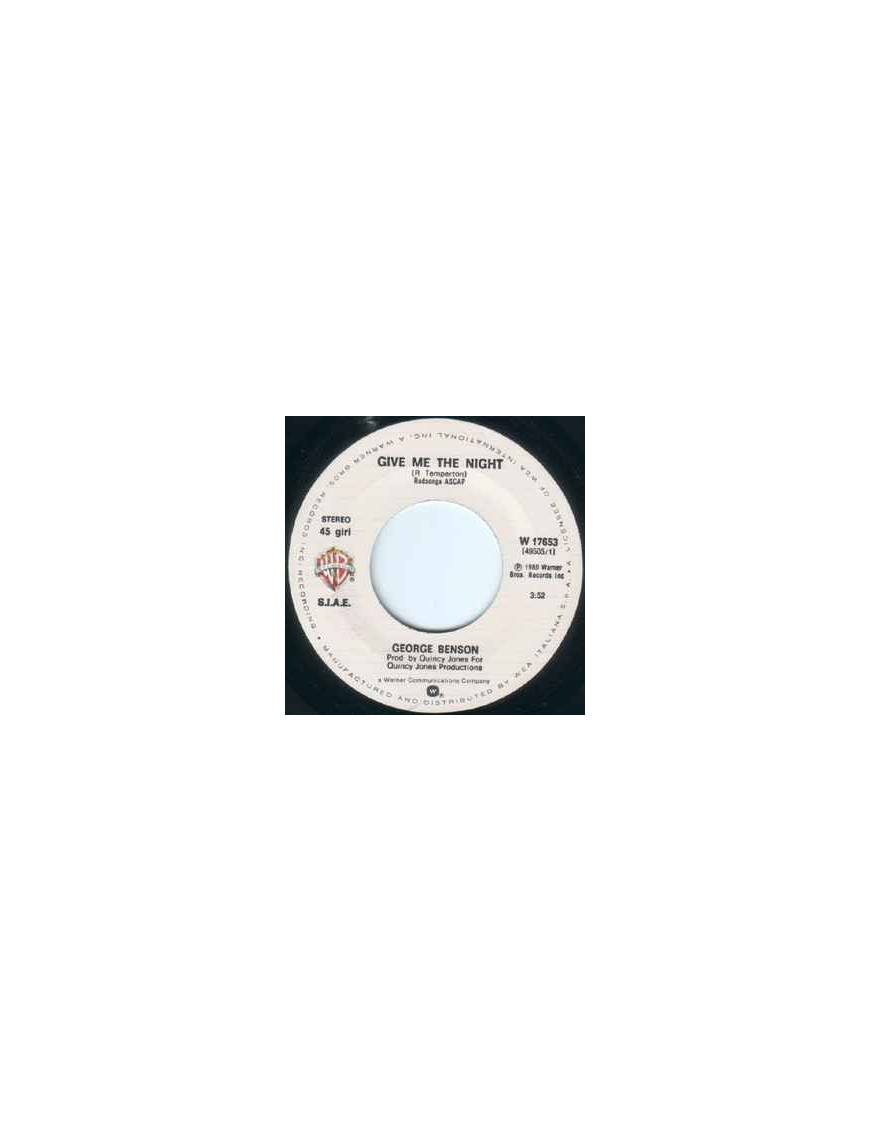 Give Me The Night [George Benson] - Vinyl 7", 45 RPM