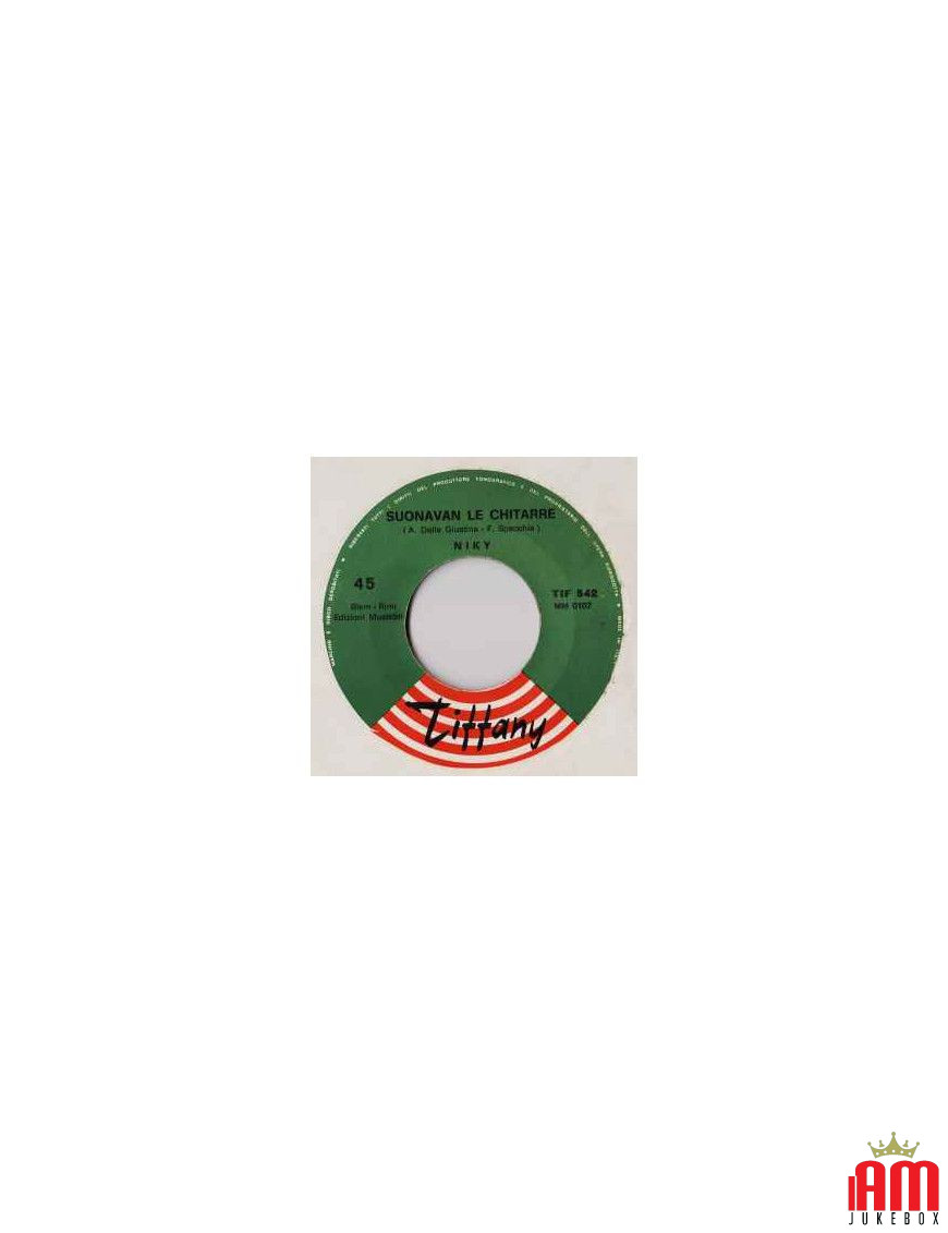 Suonavan Le Chitarre [Niky (2)] - Vinyl 7", 45 RPM