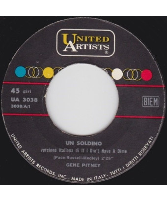 3 Songs [Gene Pitney] - Vinyl 7", EP, 45 RPM [product.brand] 1 - Shop I'm Jukebox 