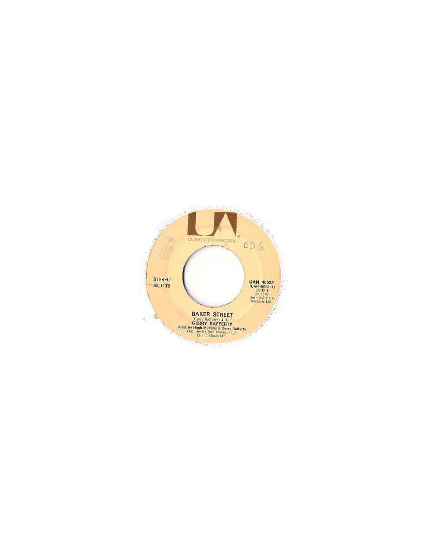 Baker Street [Gerry Rafferty] - Vinyl 7", 45 RPM [product.brand] 1 - Shop I'm Jukebox 