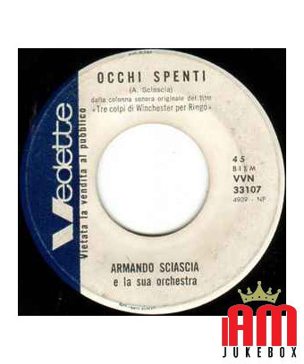 Tre Colpi Di Winchester Occhi Spenti [Armando Sciascia Orchestra] - Vinyl 7", 45 RPM, Single, Promo [product.brand] 1 - Shop I'm