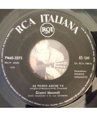 Il y avait un garçon qui, comme moi, aimait les Beatles et les Rolling Stones si je te perds aussi [Gianni Morandi] - Vinyle 7",