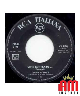Sono Contento... Ho Chiuso Le Finestre [Gianni Morandi] - Vinyl 7", 45 RPM [product.brand] 1 - Shop I'm Jukebox 
