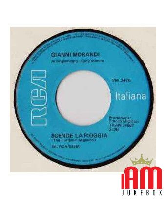 Scende La Pioggia   Il Cigno Bianco [Gianni Morandi] - Vinyl 7", 45 RPM