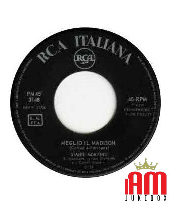 Demandez à votre mère de vous envoyer pour obtenir un meilleur lait Madison [Gianni Morandi] - Vinyl 7", 45 RPM, Mono [product.b