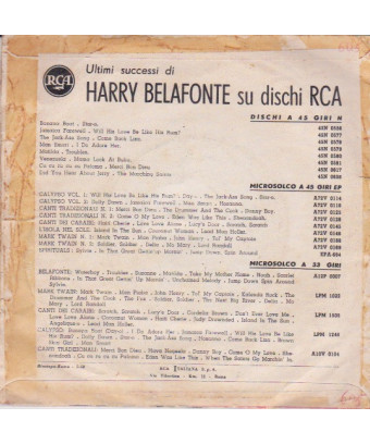 L'île au soleil [Harry Belafonte] - Vinyl 7", 45 tr/min, Single