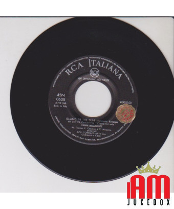 Island In The Sun [Harry Belafonte] - Vinyl 7", 45 RPM, Single [product.brand] 1 - Shop I'm Jukebox 