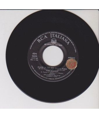 Island In The Sun [Harry Belafonte] - Vinyl 7", 45 RPM, Single [product.brand] 1 - Shop I'm Jukebox 