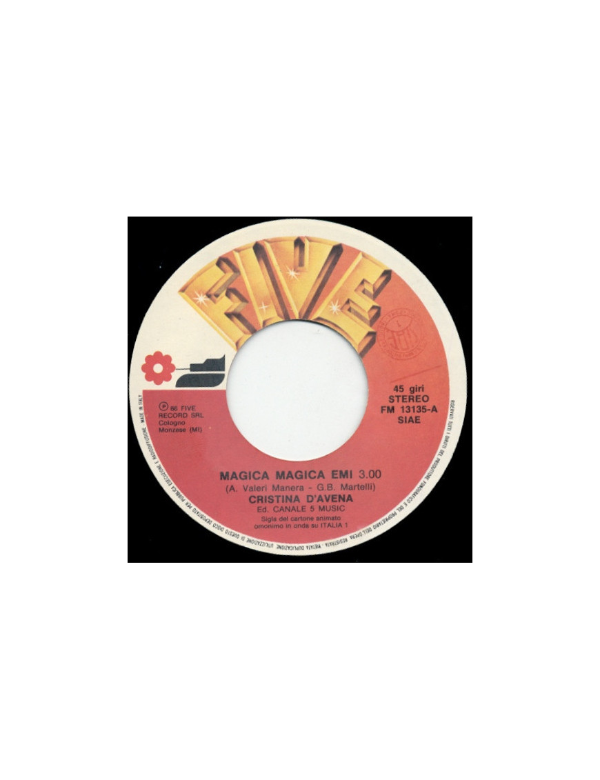 Magica, Magica Emi   Holly E Benji Due Fuoriclasse [Cristina D'Avena,...] - Vinyl 7", 45 RPM