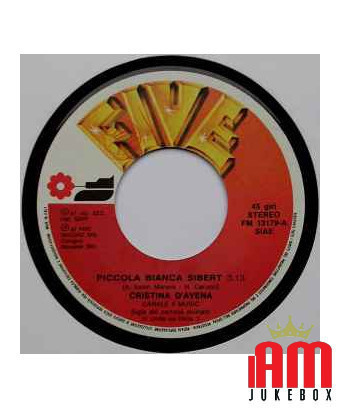 Piccola Bianca Sibert Sibert [Cristina D'Avena] – Vinyl 7", 45 RPM [product.brand] 1 - Shop I'm Jukebox 