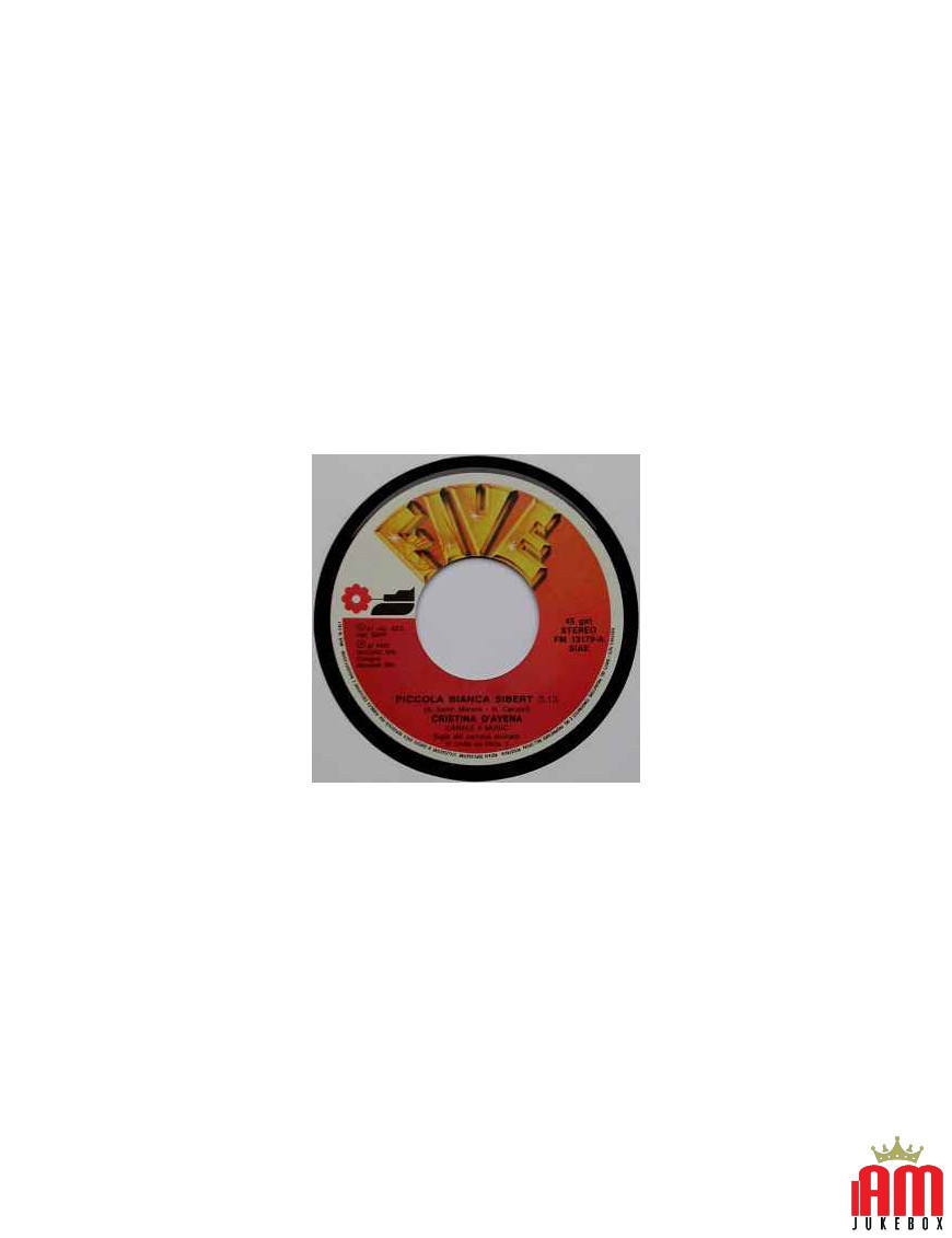 Piccola Bianca Sibert Sibert [Cristina D'Avena] – Vinyl 7", 45 RPM [product.brand] 1 - Shop I'm Jukebox 