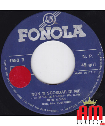 Foreign Land Forget Not Me (Le Rondini Departed) [Piero Nigido] – Vinyl 7", 45 RPM [product.brand] 1 - Shop I'm Jukebox 