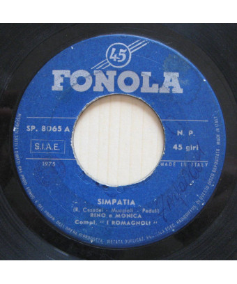 Simpatia [I Romagnoli] – Vinyl 7", 45 RPM [product.brand] 1 - Shop I'm Jukebox 