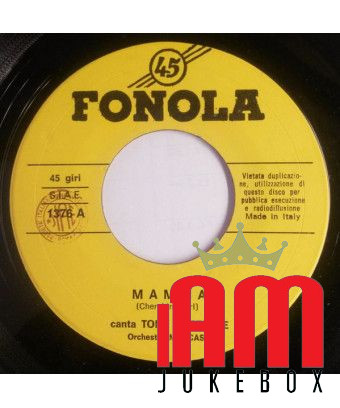 Maman, écris-moi [Tony Costante] - Vinyle 7", 45 tours [product.brand] 1 - Shop I'm Jukebox 