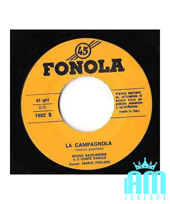 La Campagnola Dammi Un Riccio [Bruno Baudissone,...] - Vinyl 7", 45 RPM [product.brand] 1 - Shop I'm Jukebox 