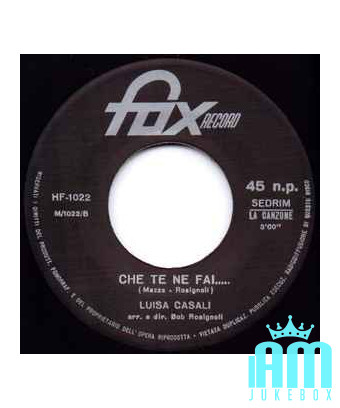 But how's it going? [Luisa Casali] - Vinyl 7", 45 RPM, Single [product.brand] 1 - Shop I'm Jukebox 