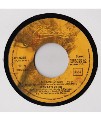Sbattiamoci [Renato Zero] - Vinyl 7", 45 RPM, Jukebox, Stereo