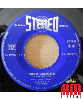 Marina Never Forget Me [Piero Giorgetti] - Vinyle 7", 45 tours, Single [product.brand] 1 - Shop I'm Jukebox 