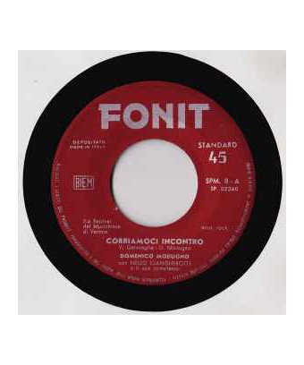 Corriamoci Incontro   Notte Di Luna Calante [Domenico Modugno] - Vinyl 7", 45 RPM