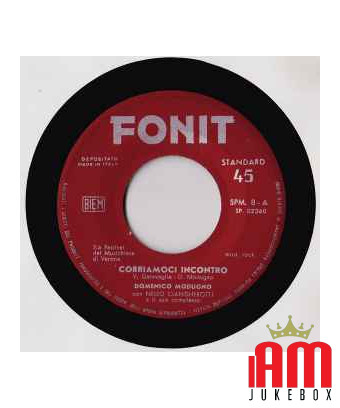 Courons ensemble Nuit de la Lune décroissante [Domenico Modugno] - Vinyl 7", 45 RPM [product.brand] 1 - Shop I'm Jukebox 