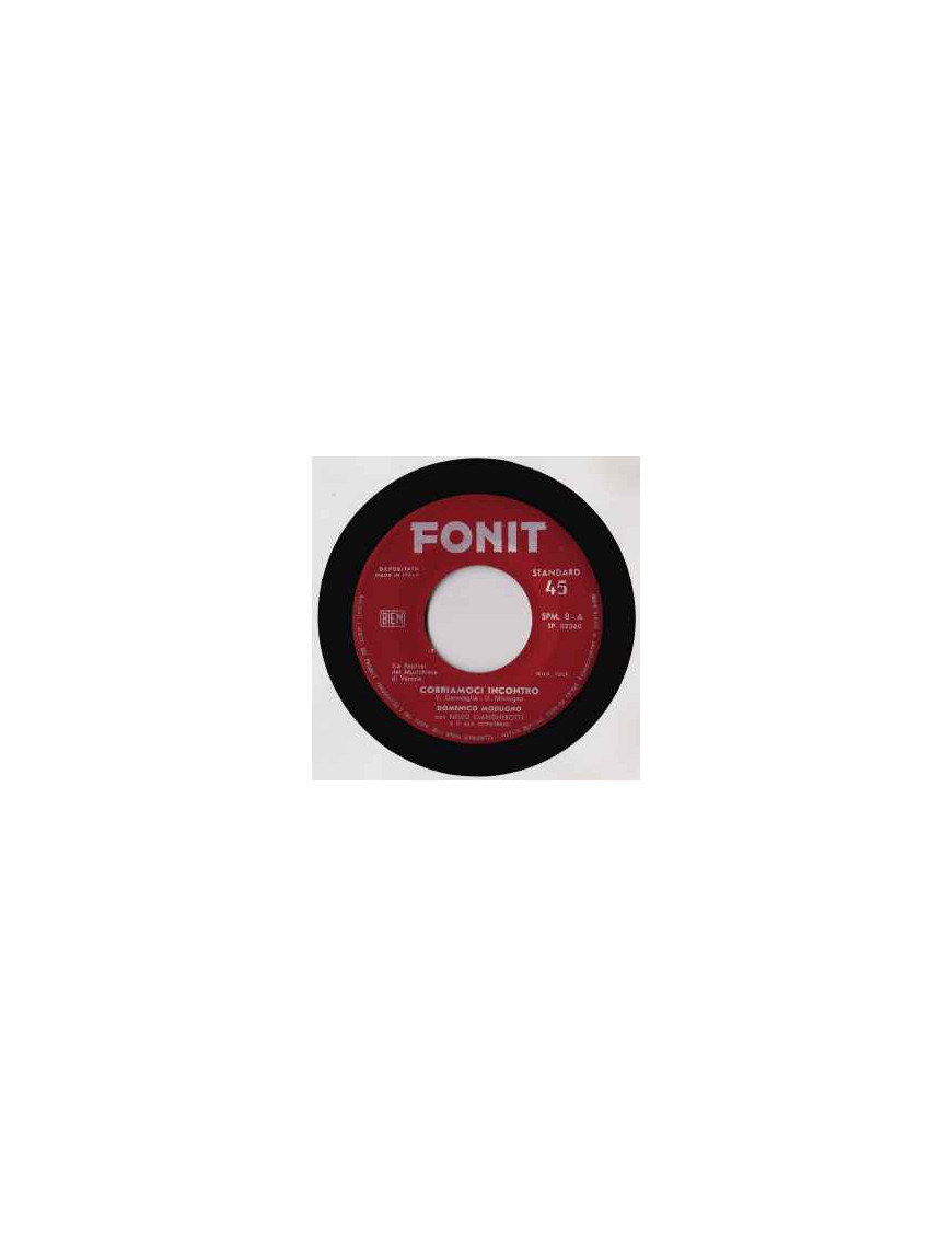 Corriamoci Incontro Notte Di Luna Calante [Domenico Modugno] - Vinyl 7", 45 RPM [product.brand] 1 - Shop I'm Jukebox 