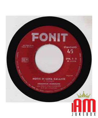 Let's Run Together Night of the Waning Moon [Domenico Modugno] - Vinyl 7", 45 RPM [product.brand] 1 - Shop I'm Jukebox 