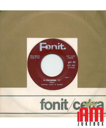 La Polverina „P“ [Bianco (6)] – Vinyl 7“, 45 RPM, Neuauflage
