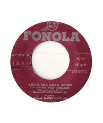 Addio Mia Bella Addio (The Ambush Song) [Monica (23),...] - Vinyl 7", 45 RPM [product.brand] 1 - Shop I'm Jukebox 