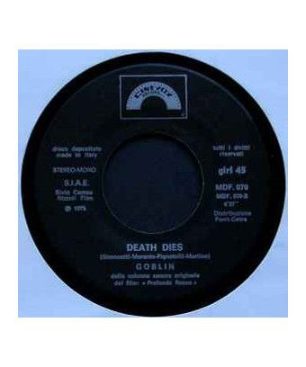 Profondo Rosso  [Goblin] - Vinyl 7", 45 RPM, Single