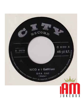 Ora Sai Parole [Nico E I Gabbiani] - Vinyl 7", 45 RPM, Reissue [product.brand] 1 - Shop I'm Jukebox 