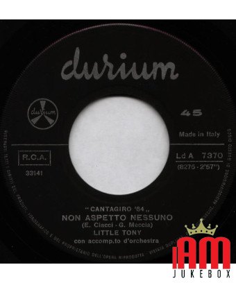 Ich warte auf niemanden [Little Tony] – Vinyl 7", 45 RPM [product.brand] 1 - Shop I'm Jukebox 