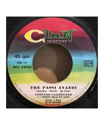 Tre Passi Avanti (N2) [Adriano Celentano] – Vinyl 7", Single, 45 RPM [product.brand] 1 - Shop I'm Jukebox 