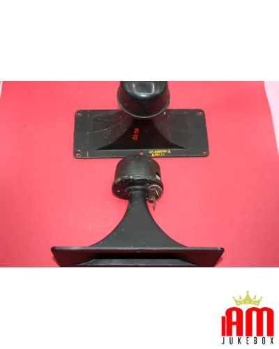 English (English) Seeburg Coppia di Tweeter a tromba Seeburg 1 Spare parts Seeburg [product.weight]1 Shop I'm Jukebox iamjukebox