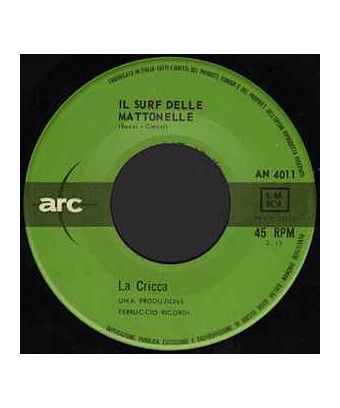 The Surf of the Tiles Come to the Sea [La Cricca] - Vinyl 7", 45 RPM, Mono [product.brand] 1 - Shop I'm Jukebox 