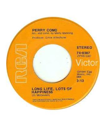 C'est impossible [Perry Como] - Vinyl 7", 45 tours, Single [product.brand] 1 - Shop I'm Jukebox 