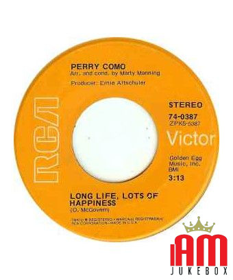 C'est impossible [Perry Como] - Vinyl 7", 45 tours, Single [product.brand] 1 - Shop I'm Jukebox 